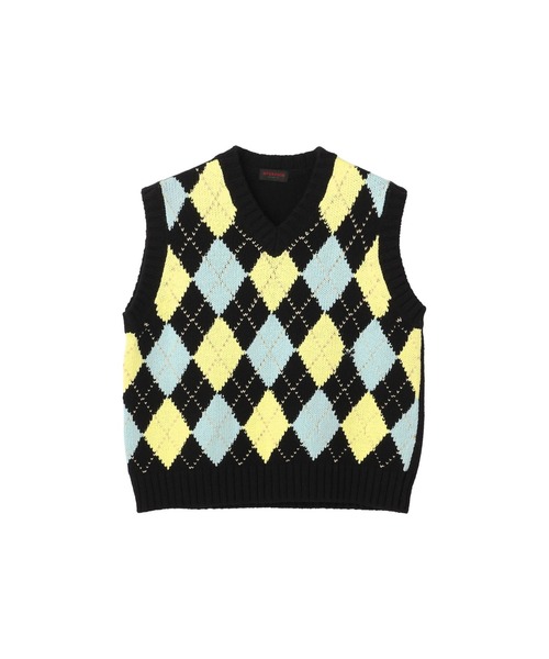Mc McGREGOR(エムシーマックレガー)の「【Mc McGREGOR】Cotton V-Neck Knit Vest(ベスト・メンズ・その他10/ブルー・L/M)」の11枚目の写真