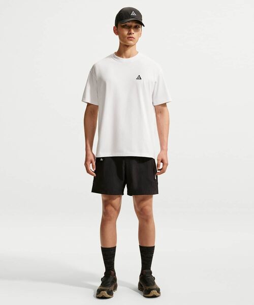 ACG(エィシージー)の「ナイキ ACG ショートスリーブ Tシャツ / Nike ACG Short-Sleeve T-Shirt DC5357-121 Summit White(Tシャツ/カットソー・メンズ・アイボリー・L/M/S/XL/2XL)」の4枚目の写真