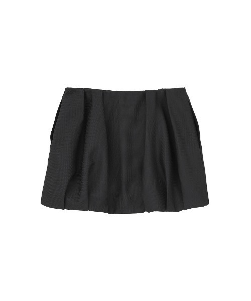 【新品】CLANE クラネ SATIN BALLOON SKIRT ブラック 2 セール】SATIN BALLOON SKIRT（スカート）｜CLANE（クラネ）の