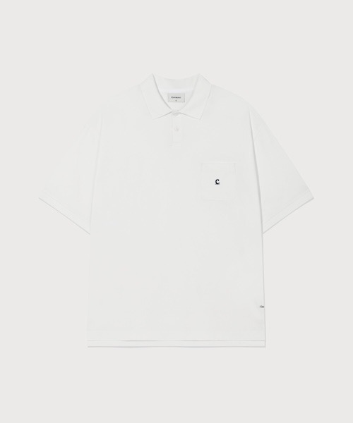 SIGNATURE SYMBOL POCKET POLO T-SHIRT