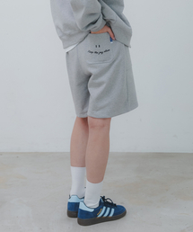 BAKKEN（バッケン）の「スマイル刺繍ロゴショートパンツ BK2985_グレー（その他パンツ）」