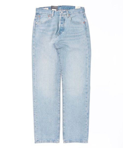 Levi's(リーバイス)の「【LEVI'S/リーバイス】【永遠の定番 501】501 オリジナルストレート サックス 0057V-0003ユーズド加工 アメカジ 王道 定番 ヴィンテージ風 古着ミックス(デニムパンツ・メンズ・サックスブルー・29inch/30inch/32inch/34inch/28inch/31inch/33inch/36inch)」の1枚目の写真