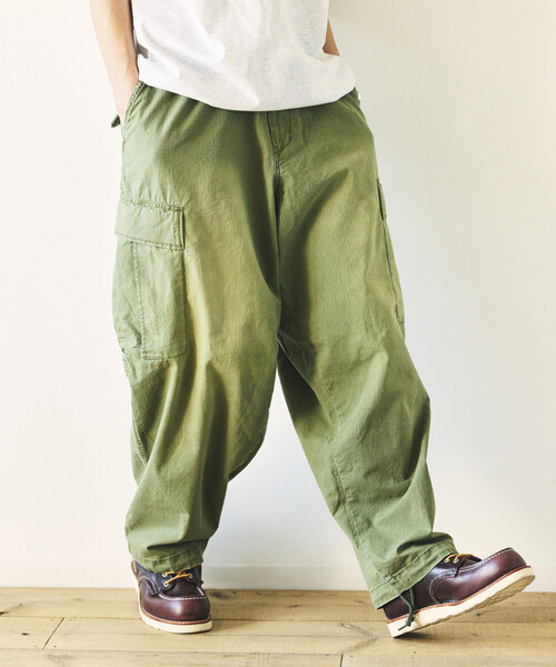 ポンスター HINSON/ヒンソン 6Pkt Pants/6ポケット フェード加工 カーゴパンツ