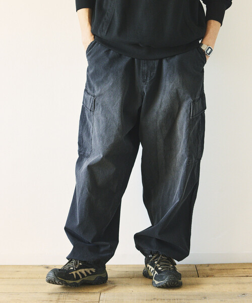 セール】HINSON/ヒンソン 6Pkt Pants/6ポケット フェード加工 カーゴ