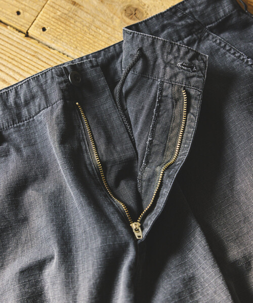 HINSON（ヒンソン）の「HINSON/ヒンソン 6Pkt Pants/6ポケット フェード加工 カーゴパンツ（カーゴパンツ・メンズ・オリーブ/ブラック・SMALL/MEDIUM/LARGE）」の10枚目の写真