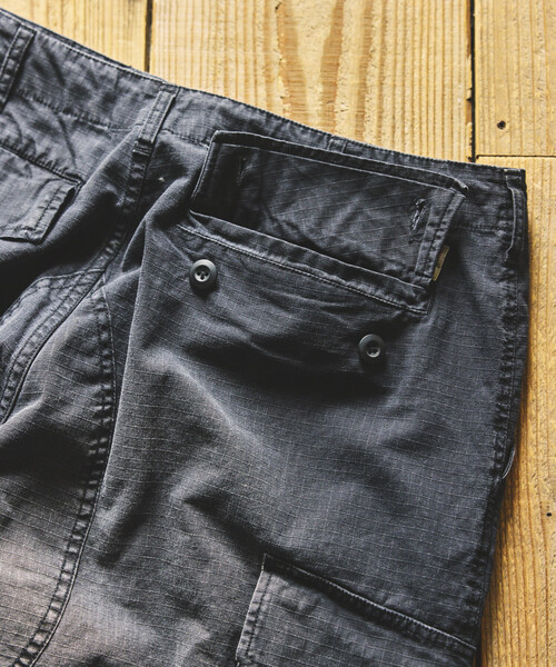 HINSON/ヒンソン 6Pkt Pants/6ポケット フェード加工 カーゴパンツ