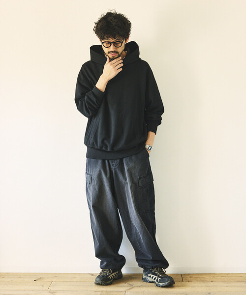 HINSON/ヒンソン 6Pkt Pants/6ポケット フェード加工 カーゴパンツ