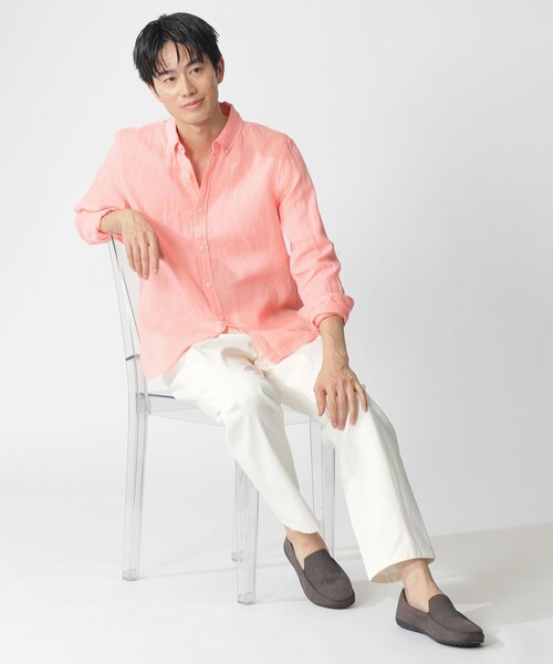 ECOALF(エコアルフ)の「MALIBU シャツ / MALIBU SHIRT MAN(シャツ/ブラウス・メンズ・ネイビー・S/M/L)」の9枚目の写真