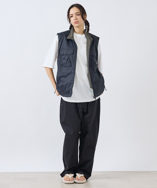TAION / タイオン】NON DOWN MOUNTAIN REVERSIBLE MESH VEST