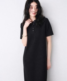 Shelly island（シェリーアイランド）の「ふくれジャガードポロワンピース（ワンピース）」