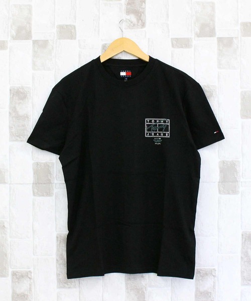 TOMMY HILFIGER(トミーヒルフィガー)の「TMJ レギュラーサインスプレー SS バックプリントTシャツ(Tシャツ/カットソー・メンズ・ブラック/ナチュラル・XL/L/M)」の10枚目の写真