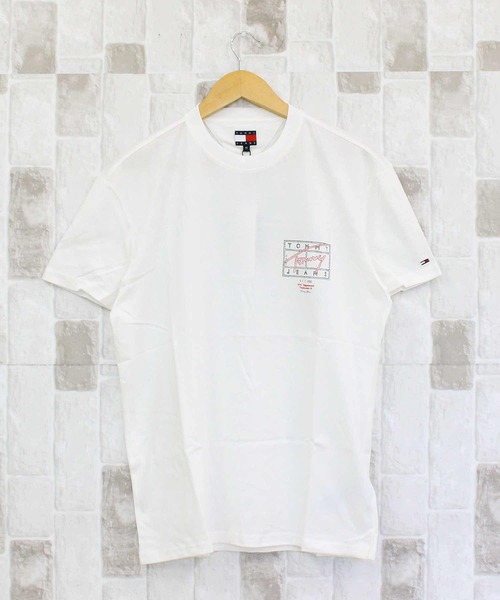 TOMMY HILFIGER(トミーヒルフィガー)の「TMJ レギュラーサインスプレー SS バックプリントTシャツ(Tシャツ/カットソー・メンズ・ブラック/ナチュラル・XL/L/M)」の14枚目の写真