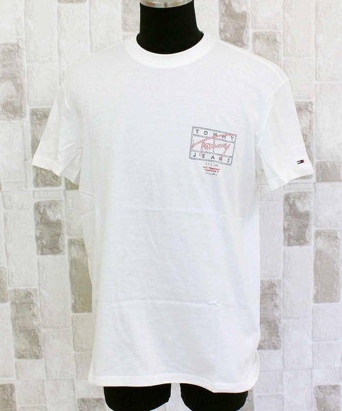 TOMMY HILFIGER(トミーヒルフィガー)の「TMJ レギュラーサインスプレー SS バックプリントTシャツ(Tシャツ/カットソー・メンズ・ブラック/ナチュラル・XL/L/M)」の18枚目の写真