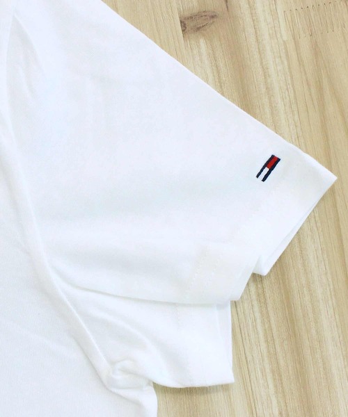 TOMMY HILFIGER(トミーヒルフィガー)の「TMJ レギュラーサインスプレー SS バックプリントTシャツ(Tシャツ/カットソー・メンズ・ブラック/ナチュラル・XL/L/M)」の6枚目の写真