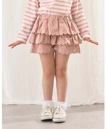 Lycee mine（リセマイン）の「ハート刺しゅうスカラップティアードスカパン（その他パンツ）」