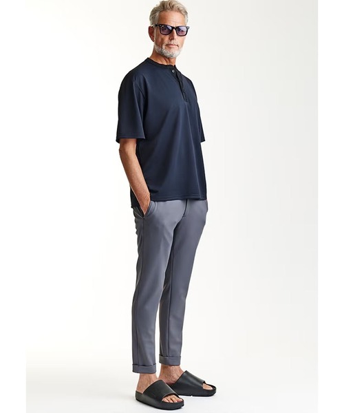 1 piu 1 uguale 3（ウノピゥウノウグァーレトレ）の「S/S HENRY    【LOOSE FIT】（Tシャツ/カットソー・メンズ・ブラック/ホワイト・LARGE）」の2枚目の写真