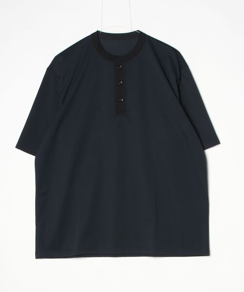 1 piu 1 uguale 3（ウノピゥウノウグァーレトレ）の「S/S HENRY    【LOOSE FIT】（Tシャツ/カットソー・メンズ・ブラック/ホワイト・LARGE）」の12枚目の写真