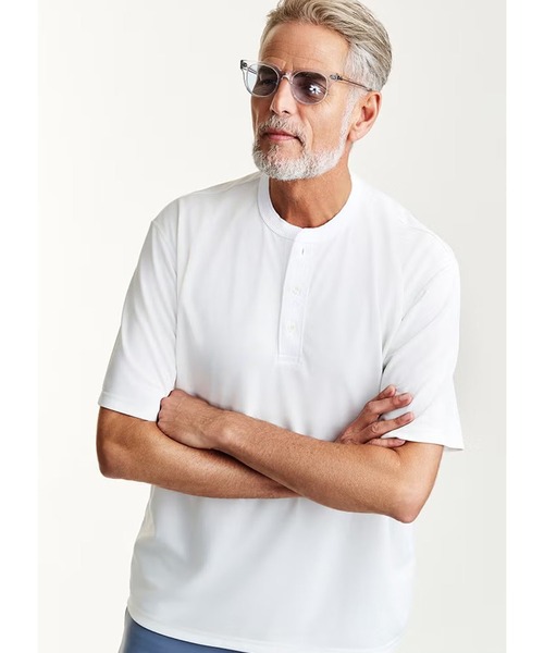 1 piu 1 uguale 3（ウノピゥウノウグァーレトレ）の「S/S HENRY    【LOOSE FIT】（Tシャツ/カットソー・メンズ・ブラック/ホワイト・LARGE）」の3枚目の写真