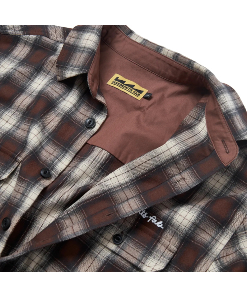GARMENTS FAB（ガーメンツファブ）の「Lucky Clover Check Shirts (BROWN)（シャツ/ブラウス・レディース・その他・MEDIUM/LARGE）」の4枚目の写真