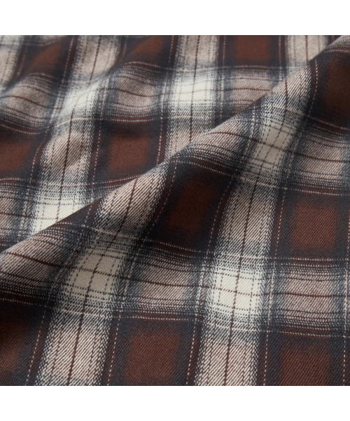 GARMENTS FAB（ガーメンツファブ）の「Lucky Clover Check Shirts (BROWN)（シャツ/ブラウス・レディース・その他・MEDIUM/LARGE）」の9枚目の写真