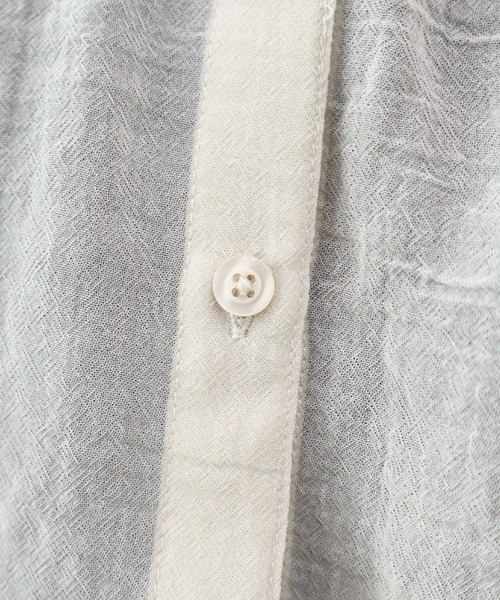 CECIL McBEE(セシルマクビー)の「ボリューム袖フーディーシャツ(シャツ/ブラウス・レディース・オフホワイト/ライトベージュ/ブラック・MEDIUM/LARGE)」の13枚目の写真