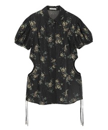 CLANE(�N���l)��CLANE/�N���l/FLOWER HOLE SHIRTS(�V���c/�u���E�X)