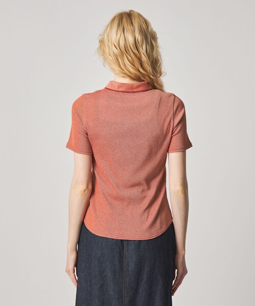 Steven Alan(スティーブンアラン)の「<Steven Alan>リブ ハーフスリーブ シャツカーディガン(カーディガン/ボレロ・レディース・オフホワイト/レッド/ライム/ブラック・FREE)」の18枚目の写真