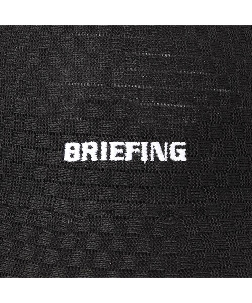 BRIEFING(ブリーフィング)の「【BRIEFING GOLF/ブリーフィングゴルフ】MEN'S BASKET WEAVE BELL HAT(ハット・メンズ・ベージュ/ブラック・FREE)」の7枚目の写真