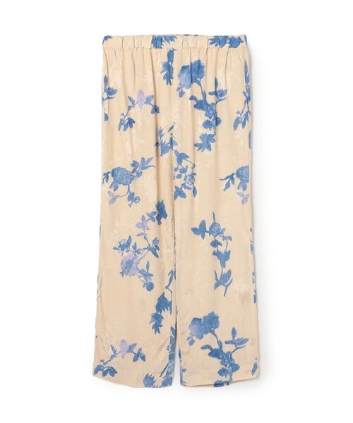NE QUITTEZ PAS!(ヌキテパ)の「ne Quittez pas Shantoon Jacquard パンツ(その他パンツ・レディース・アイボリー/ダークグリーン・S)」の2枚目の写真