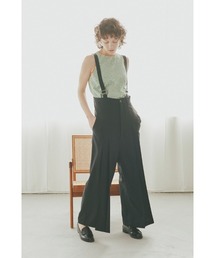 Bare jamper pleats pants ベアージャンパープリーツパンツ