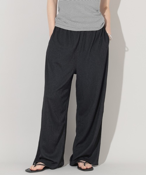 GEORGE'S(ジョージズ)の「楊柳イージーパンツ(その他パンツ・レディース・ブラック/ブラウン/レッド・MEDIUM/SMALL)」の1枚目の写真