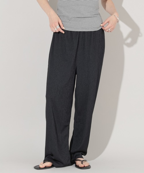 GEORGE'S(ジョージズ)の「楊柳イージーパンツ(その他パンツ・レディース・ブラック/ブラウン/レッド・MEDIUM/SMALL)」の6枚目の写真
