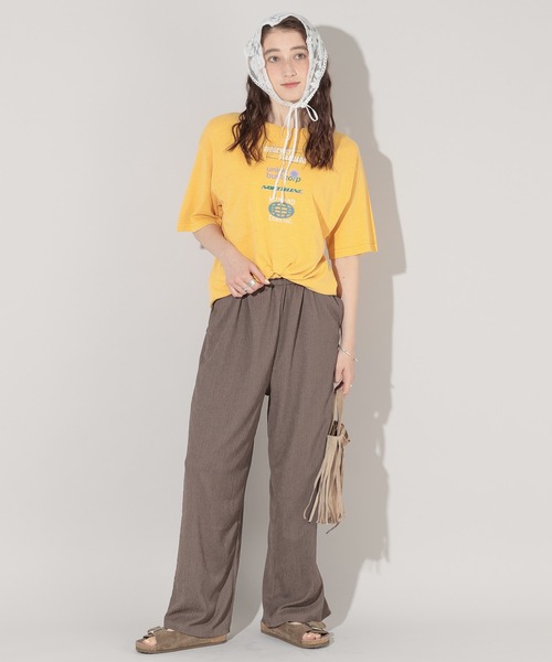 GEORGE'S(ジョージズ)の「楊柳イージーパンツ(その他パンツ・レディース・ブラック/ブラウン/レッド・MEDIUM/SMALL)」の10枚目の写真