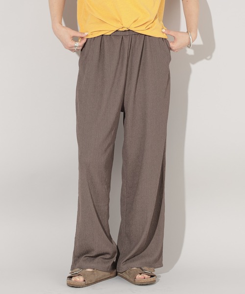 GEORGE'S(ジョージズ)の「楊柳イージーパンツ(その他パンツ・レディース・ブラック/ブラウン/レッド・MEDIUM/SMALL)」の12枚目の写真