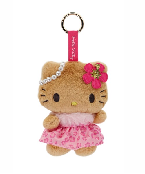 sanrio / サンリオ 】 日焼け レオパード マスコットキーホルダー NJI