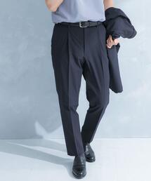 LIFE STYLE TAILOR シアサッカーストレッチパンツ