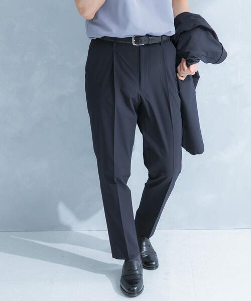 【美品】BRIEFING シアサッカーストレッチパンツ ブラックＭ LIFE STYLE TAILOR シアサッカーストレッチパンツ（その他パンツ