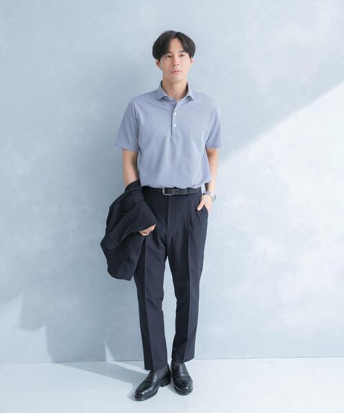 URBAN RESEARCH DOORS（アーバンリサーチドアーズ）の「LIFE STYLE TAILOR　シアサッカーストレッチパンツ（その他パンツ・メンズ・ベージュ/グレー/ネイビー・MEDIUM/SMALL/LARGE/X-LARGE）」の4枚目の写真
