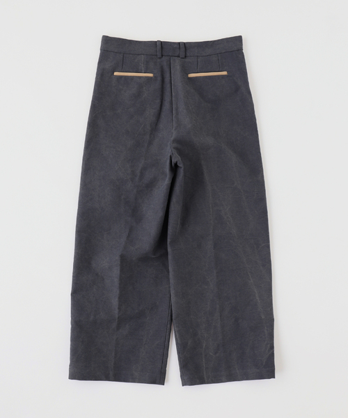 FRANK LEDER(フランクリーダー)の「FRANK LEDER / フランクリーダー WASHED MOLESKIN WIDE PT(その他パンツ・メンズ・ブラック系その他・MEDIUM)」の6枚目の写真