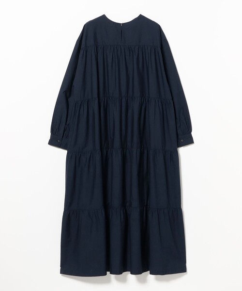 Ray BEAMS(レイビームス)の「【別注】Gymphlex × Ray BEAMS / ティアード ワンピース(ワンピース・レディース・ワイン/ネイビー・14)」の11枚目の写真