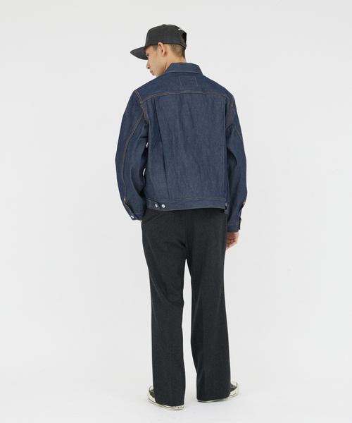 Levi's(リーバイス)の「Levi’s(R) / リーバイス(R) 別注 TYPE2リジッド トラッカージャケット(デニムジャケット・メンズ・ダークブルー・SMALL/MEDIUM/LARGE/X-LARGE/XX-LARGE)」の16枚目の写真
