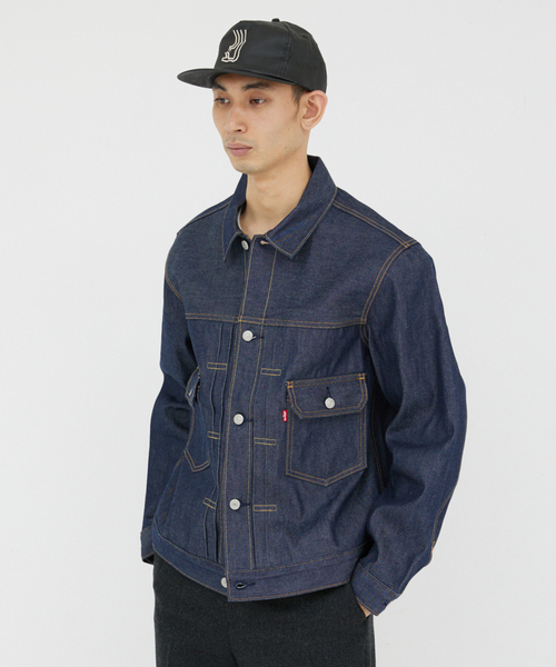 Levi's(リーバイス)の「Levi’s(R) / リーバイス(R) 別注 TYPE2リジッド トラッカージャケット(デニムジャケット・メンズ・ダークブルー・SMALL/MEDIUM/LARGE/X-LARGE/XX-LARGE)」の19枚目の写真