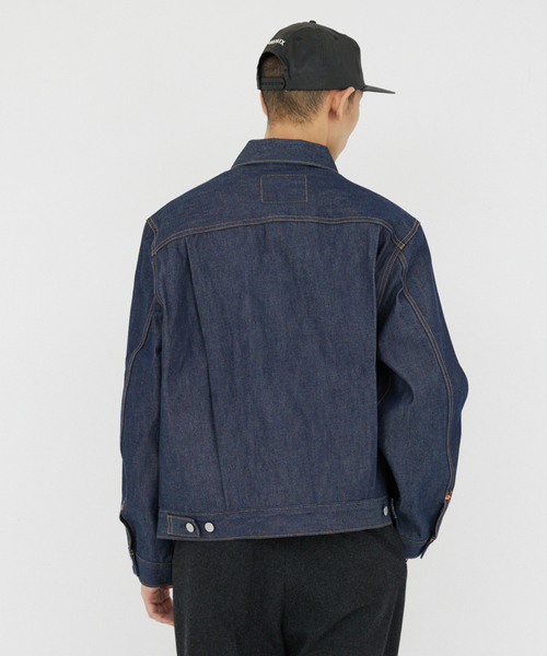 Levi's(リーバイス)の「Levi’s(R) / リーバイス(R) 別注 TYPE2リジッド トラッカージャケット(デニムジャケット・メンズ・ダークブルー・SMALL/MEDIUM/LARGE/X-LARGE/XX-LARGE)」の20枚目の写真