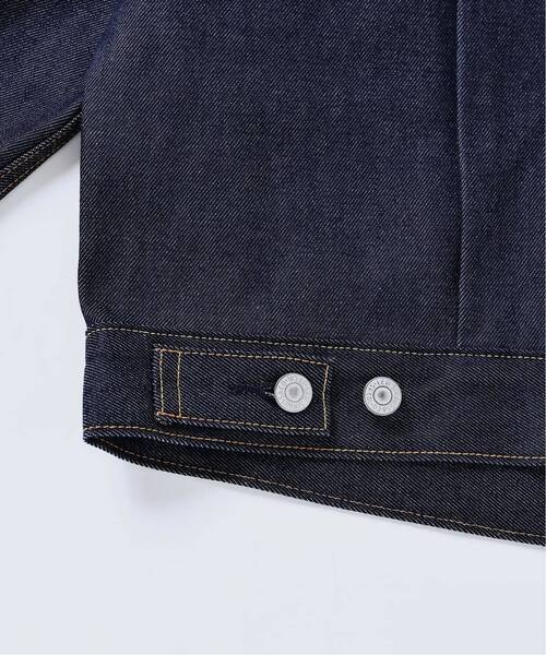 Levi's(リーバイス)の「Levi’s(R) / リーバイス(R) 別注 TYPE2リジッド トラッカージャケット(デニムジャケット・メンズ・ダークブルー・SMALL/MEDIUM/LARGE/X-LARGE/XX-LARGE)」の11枚目の写真
