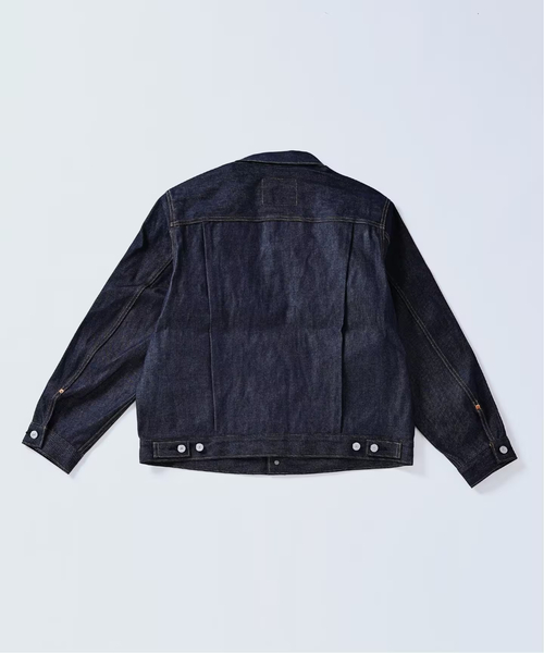 Levi's(リーバイス)の「Levi’s(R) / リーバイス(R) 別注 TYPE2リジッド トラッカージャケット(デニムジャケット・メンズ・ダークブルー・SMALL/MEDIUM/LARGE/X-LARGE/XX-LARGE)」の12枚目の写真