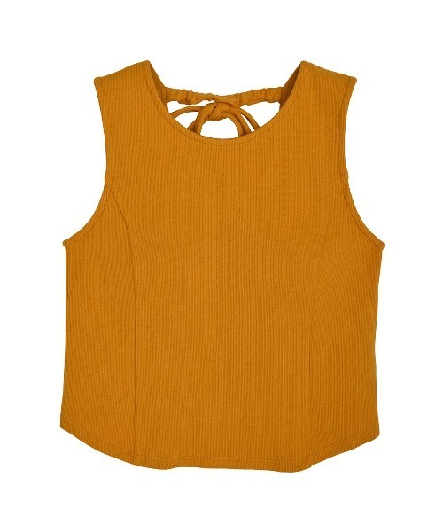 Ameri(アメリ)の「MEDI SWEET BACK STYLE CUP TOP(タンクトップ・レディース・ホワイト/ブラック/オレンジ・MEDIUM/SMALL)」の14枚目の写真