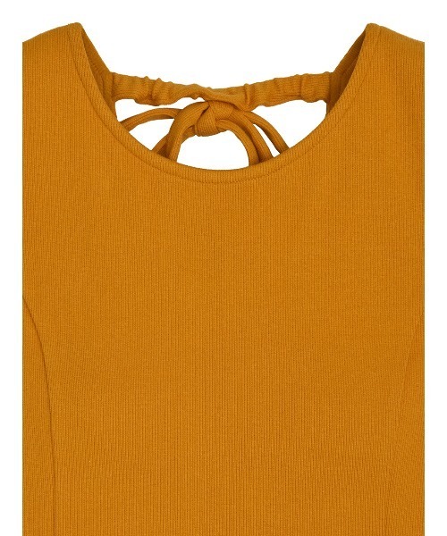 Ameri(アメリ)の「MEDI SWEET BACK STYLE CUP TOP(タンクトップ・レディース・ホワイト/ブラック/オレンジ・MEDIUM/SMALL)」の15枚目の写真