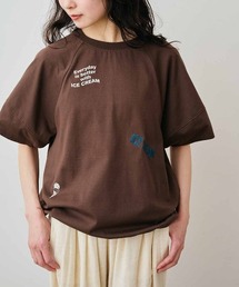 リブ　イン　コンフォート　ハーロウアイスクリームさんとコラボ　接触冷感＆吸汗速乾で涼やか　アイスコットンフレーバートップス