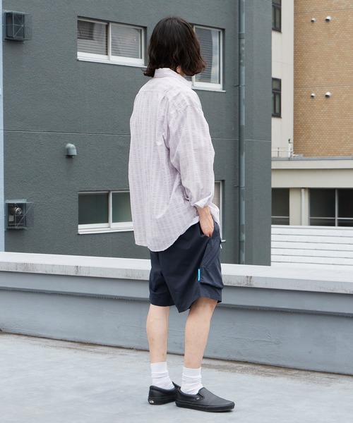 Liberaiders（リベレイダース）の「Liberaiders/リベレイダース DOTAIR UTILITY SHORTS ドットエア チェック柄 ショーツ ハーフパンツ メンズ 2026年 夏 夏服（その他パンツ・メンズ・ブラック・S/M/L）」の12枚目の写真