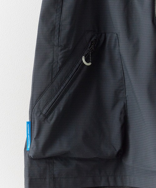 Liberaiders（リベレイダース）の「Liberaiders/リベレイダース DOTAIR UTILITY SHORTS ドットエア チェック柄 ショーツ ハーフパンツ メンズ 2026年 夏 夏服（その他パンツ・メンズ・ブラック・S/M/L）」の16枚目の写真